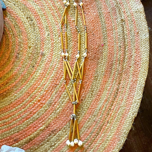 Seashell Bamboo Hanging Plant Holder Macrame Shell Braided Pot Hanger Boho - Picture 8 of 11